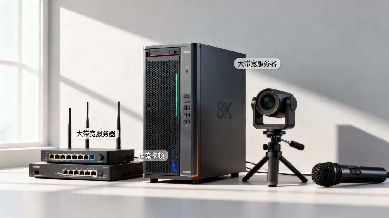 山东直播推流卡顿租大带宽服务器能缓一缓吗？，怎么解决卡顿