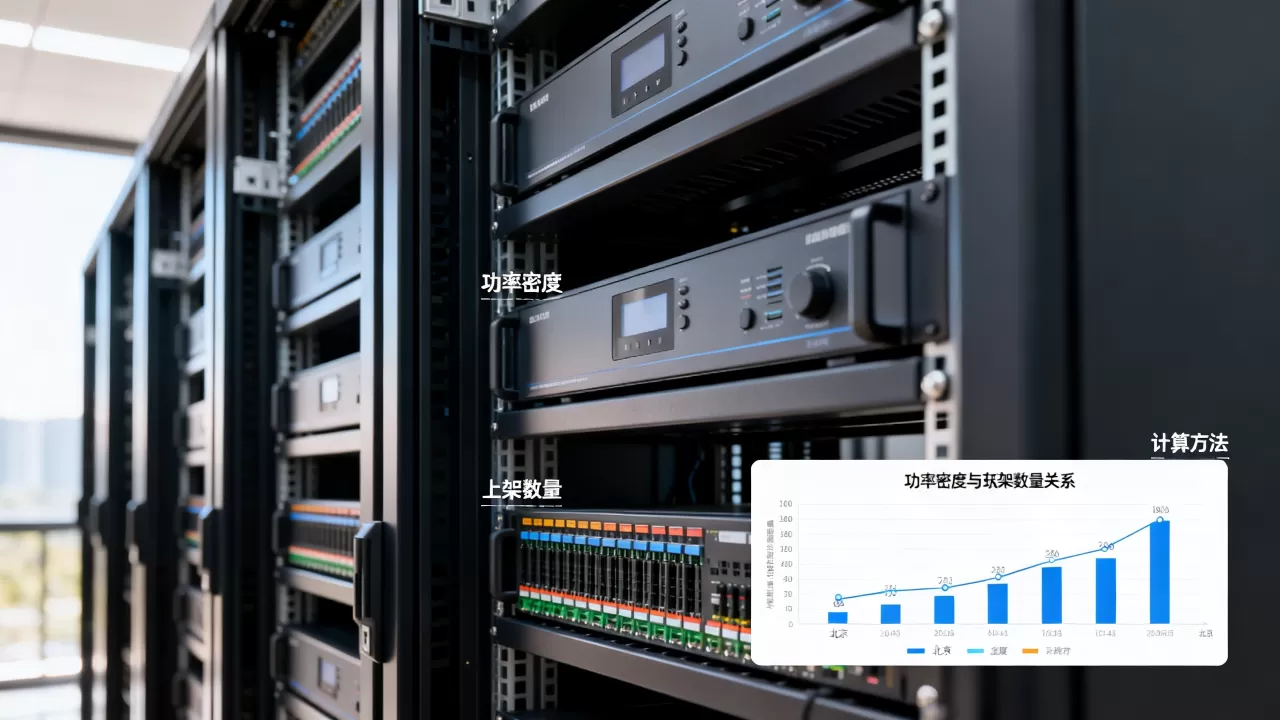 北京机柜的功率密度与上架数量关系是什么？，怎么计算？