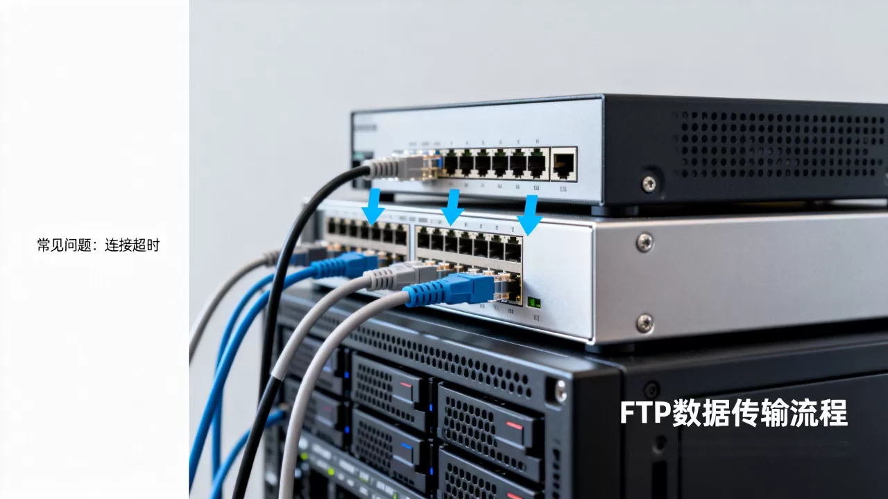 FTP服务器的工作原理是什么，有哪些常见问题？