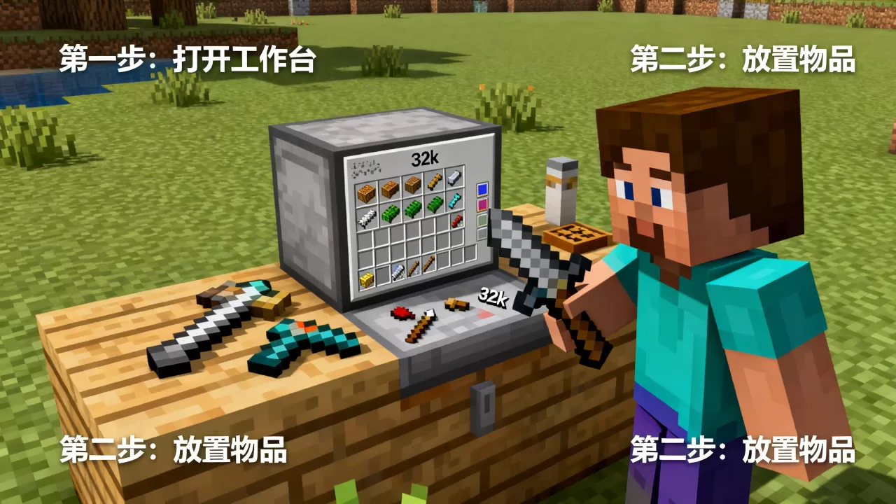 我的世界怎么在别人的服务器刷32k，怎么刷？
