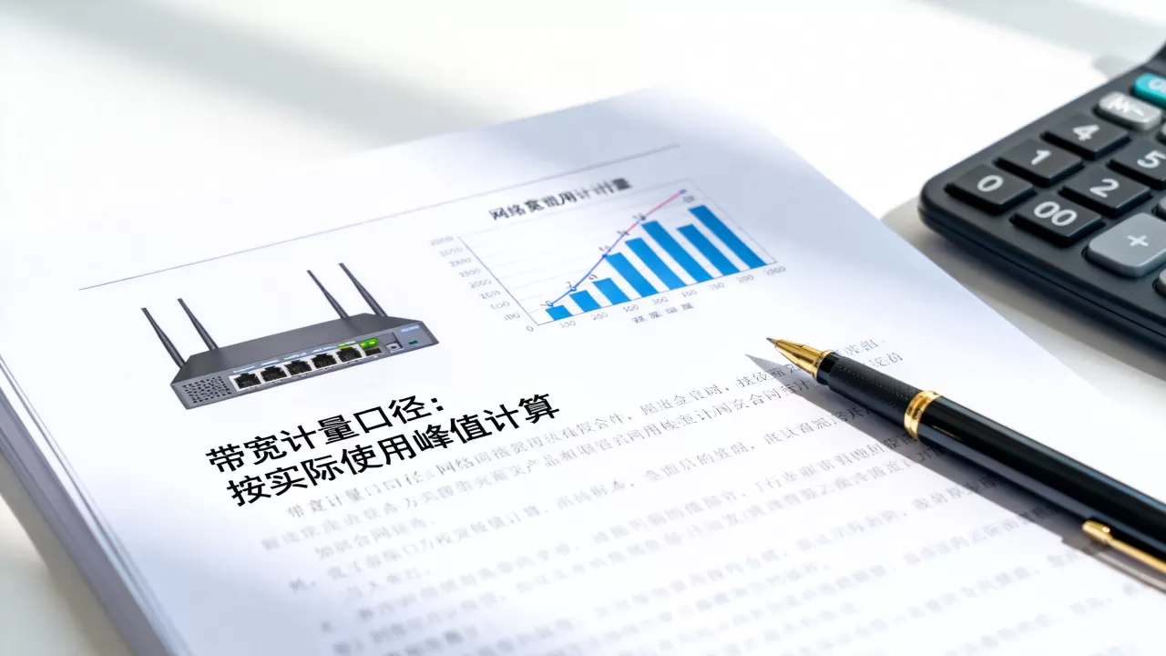 东莞大带宽租用签合同时，带宽计量口径要写明白