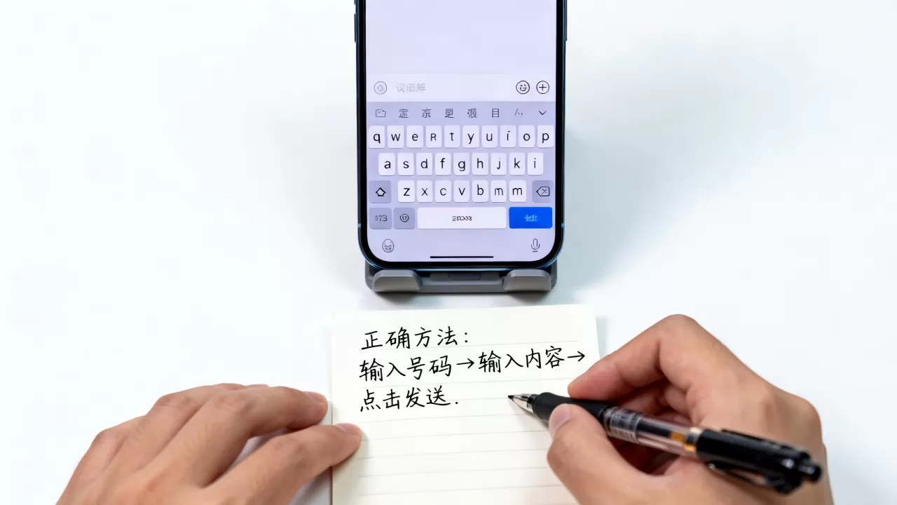发短信到手机的正确方法是什么，有什么注意事项？