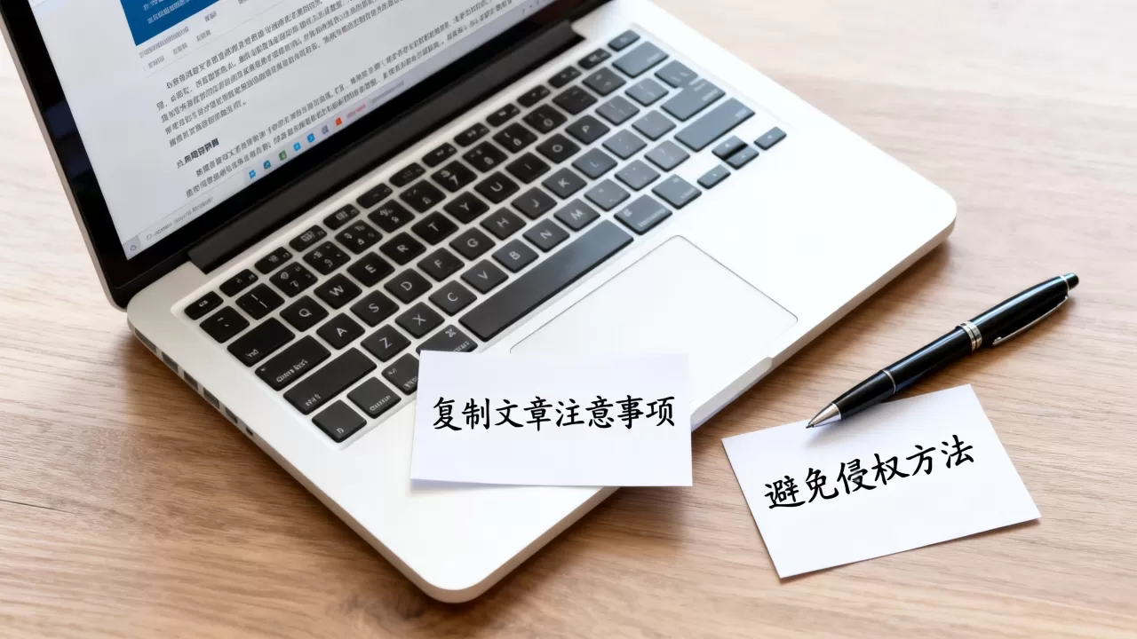 复制网站文章注意事项有哪些，怎么避免侵权？