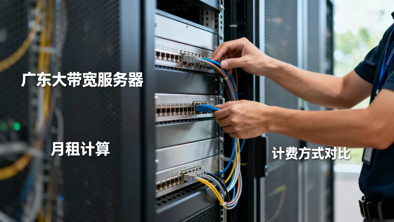 广东大带宽服务器月租怎么算？，哪种计费划算？