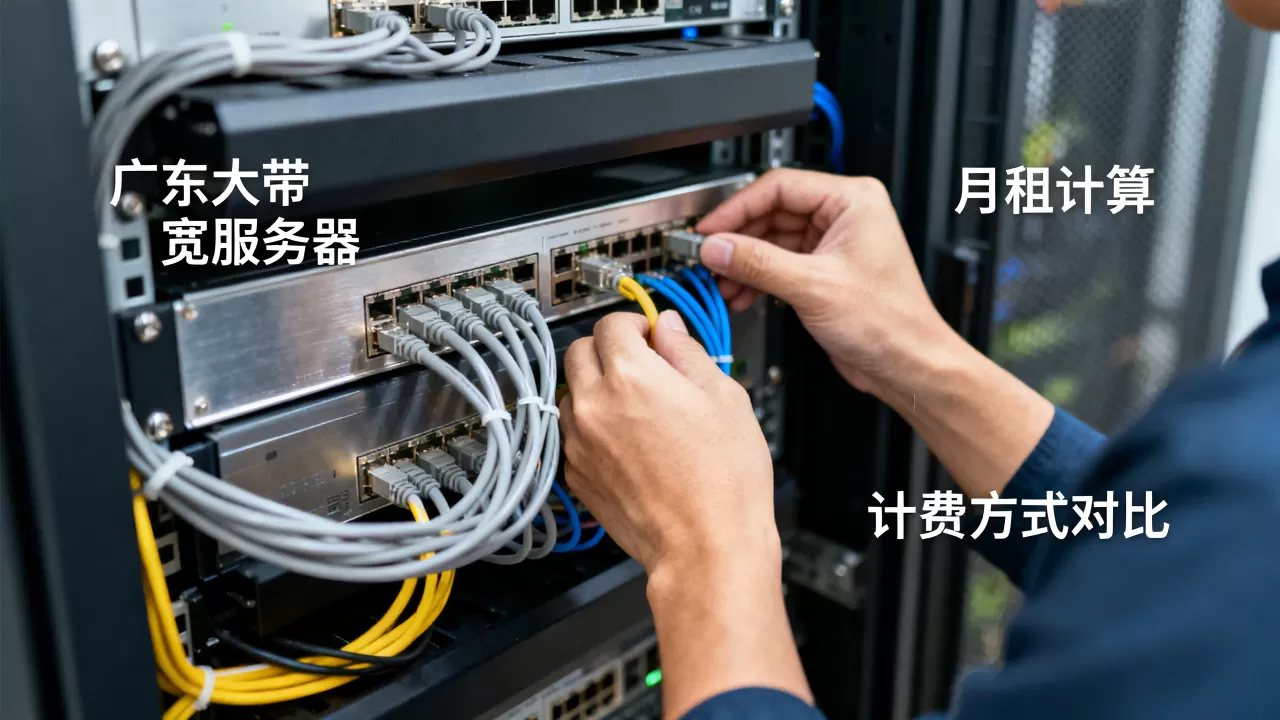 广东大带宽服务器月租怎么算？，哪种计费划算？