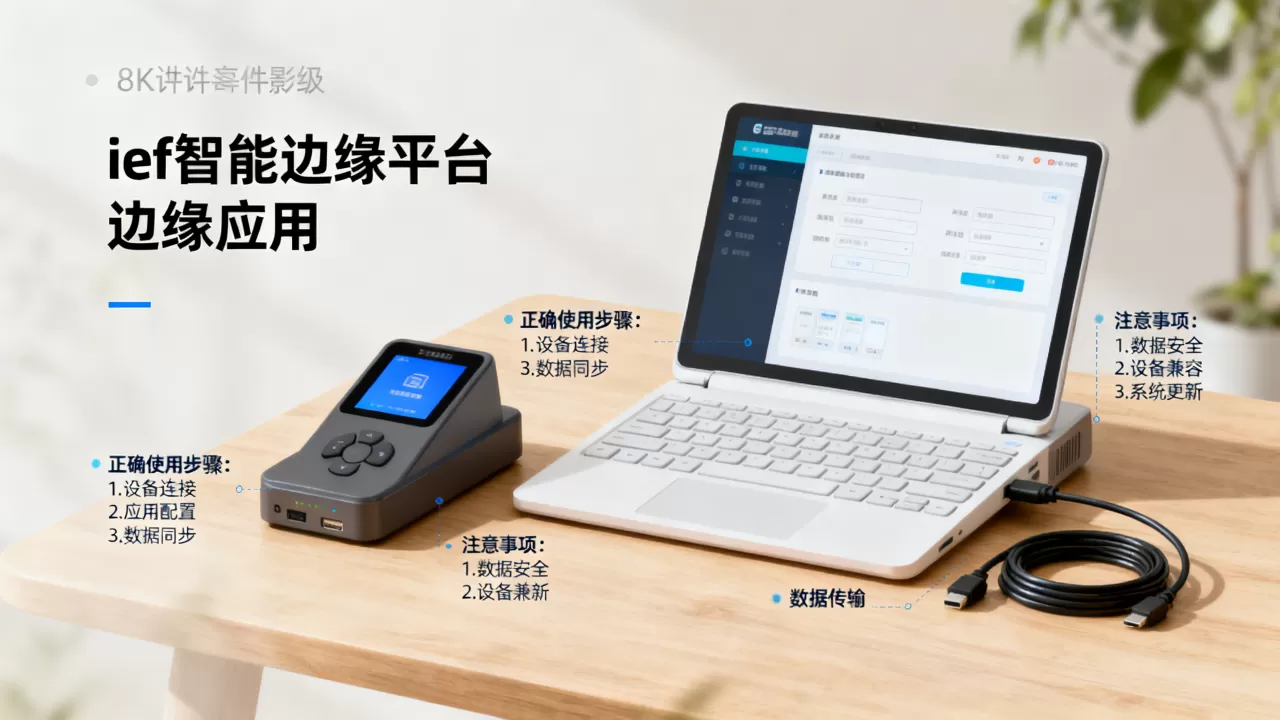 ief智能边缘平台如何正确使用边缘应用，有哪些注意事项？