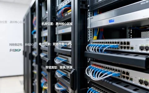 惠州IDC租用前要确认哪些机房参数，带宽怎么选？