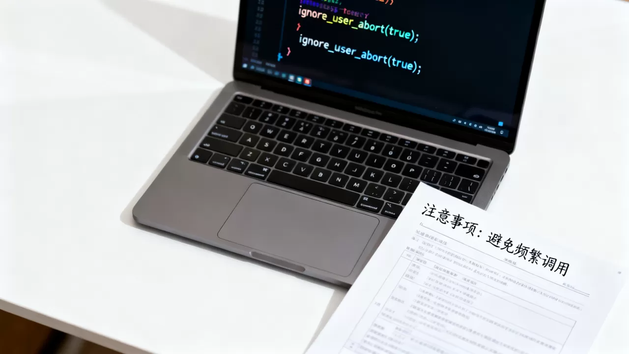 ignore_user_abort_怎么用，有哪些注意事项？