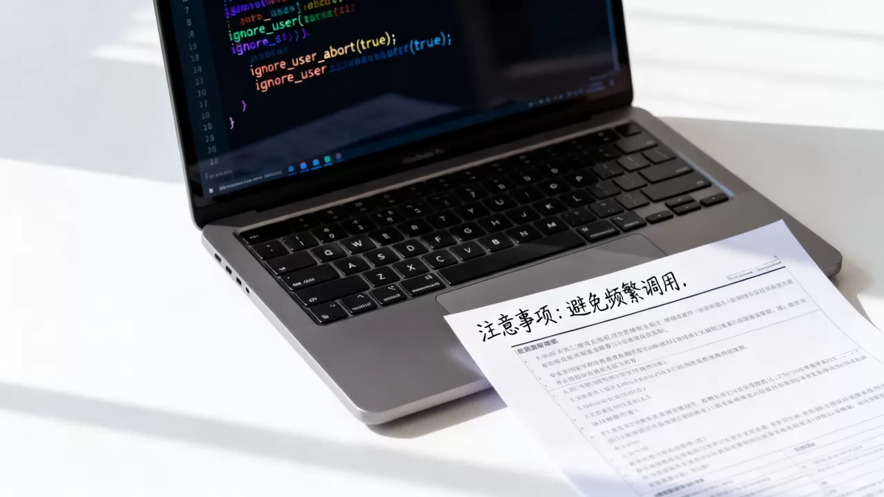 ignore_user_abort_怎么用，有哪些注意事项？
