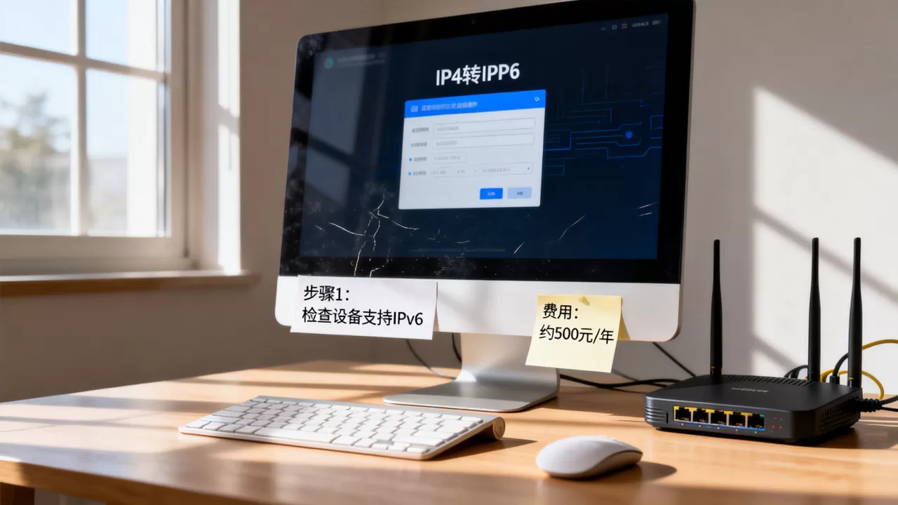 IPv4转IPv6怎么操作,需要多少钱? IPv4转IPv6怎么操作,需要多少钱?