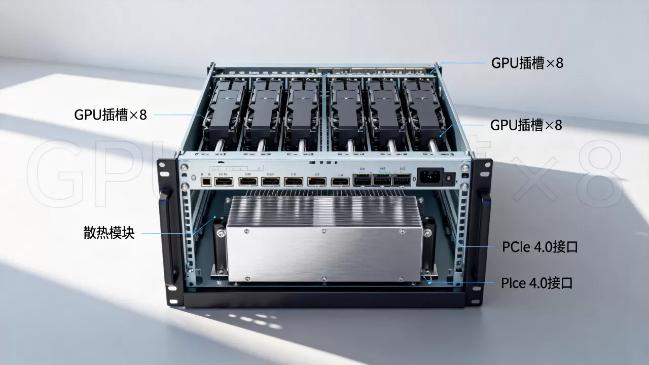 7U服务器最多可以装多少个GPU，怎么选