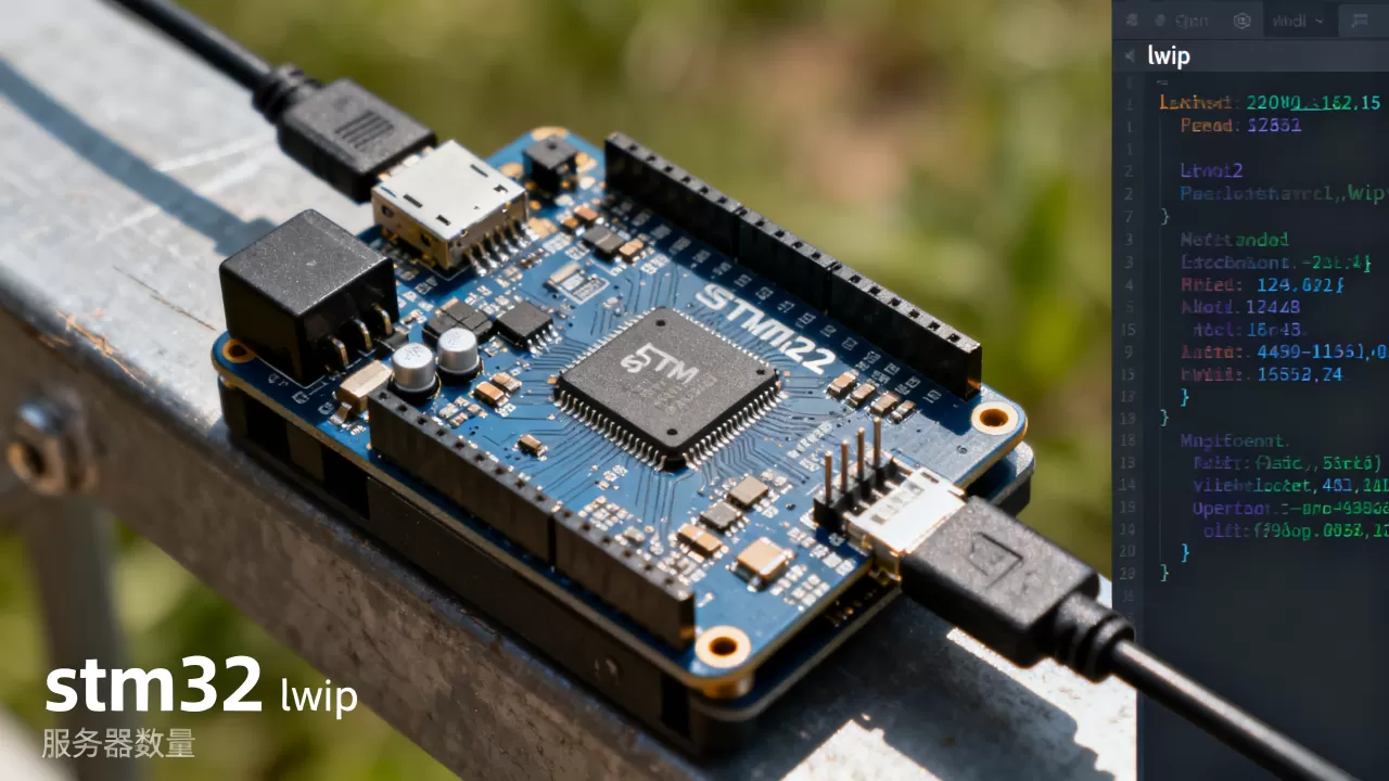 stm32 lwip最多能开多少个服务器