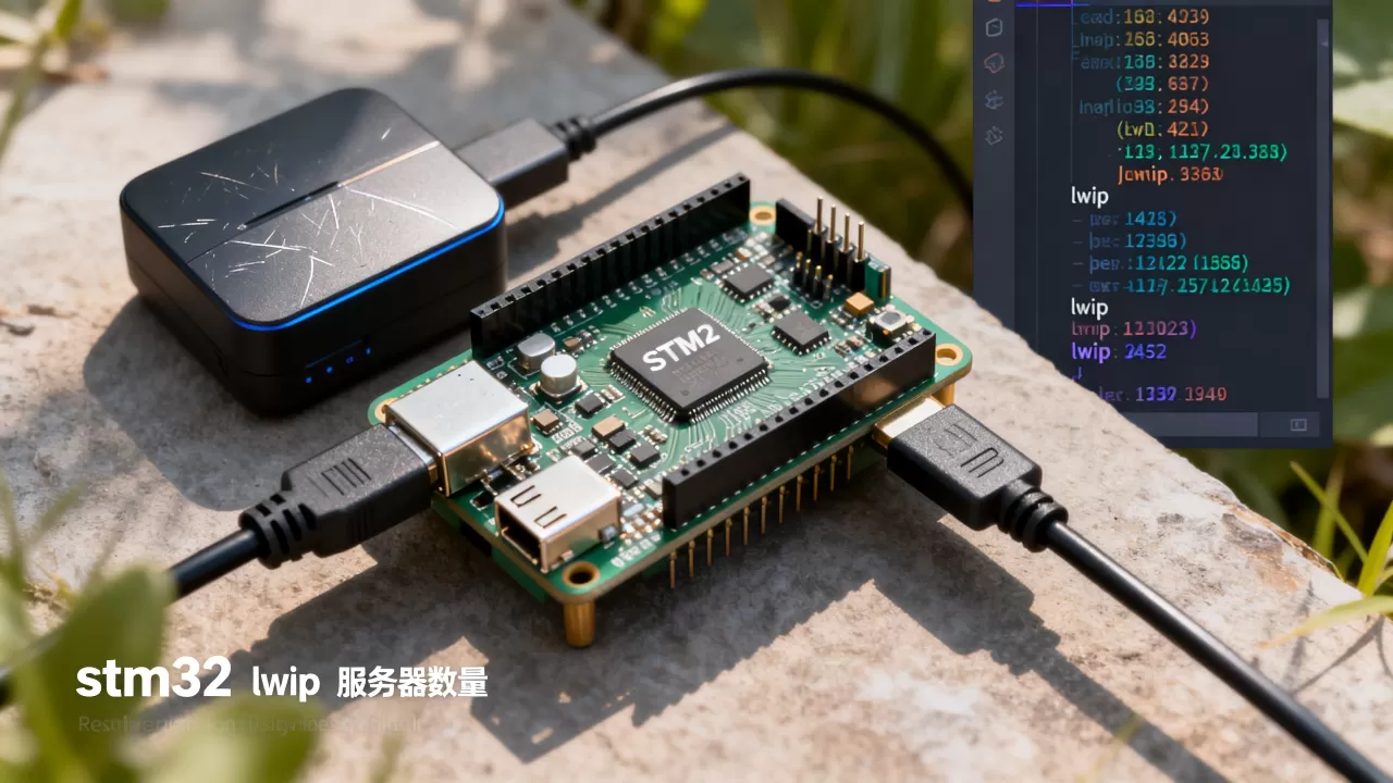 stm32 lwip最多能开多少个服务器