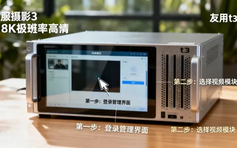 友用t3产品服务器怎么打开视频教程？，操作步骤详解