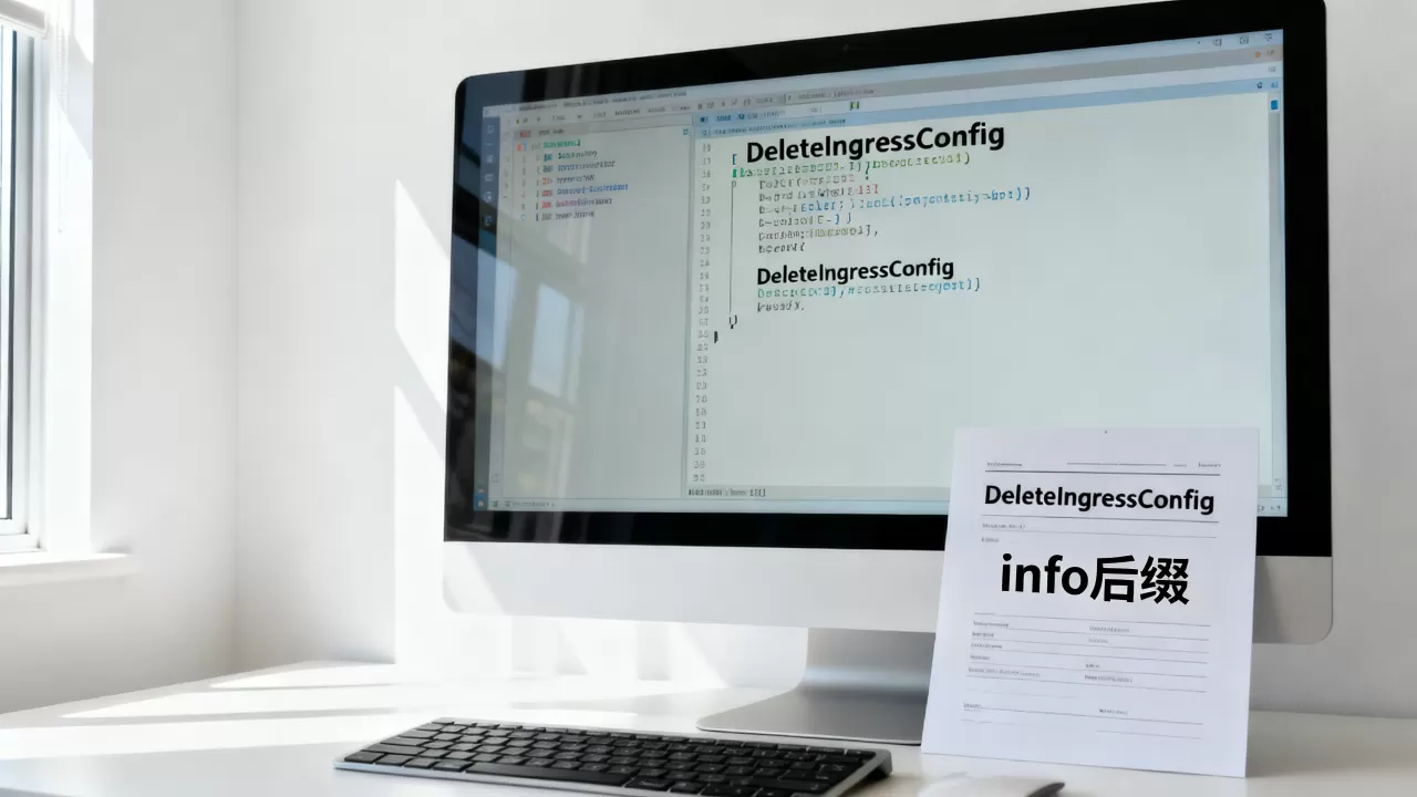 info后缀网站_删除入网域名后缀 - DeleteIngressConfig