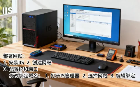 IIS怎么部署网站？怎么修改绑定域名？