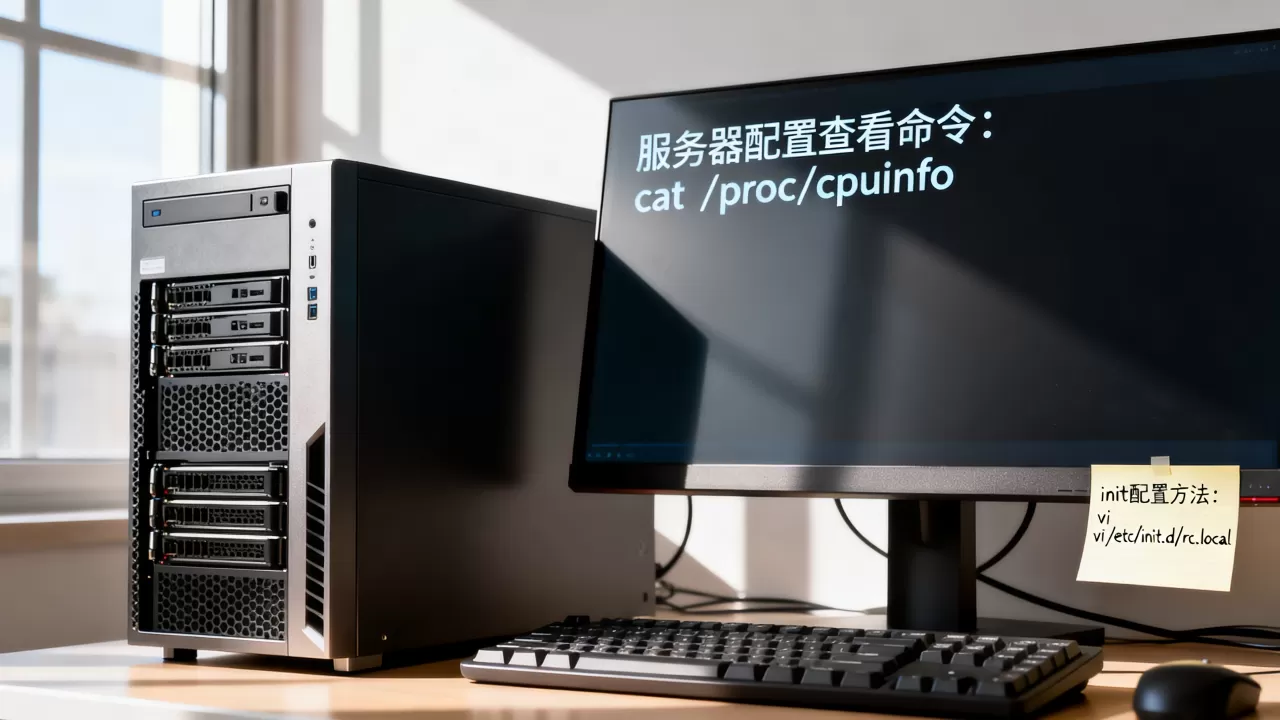 服务器配置怎么查看，服务器配置init怎么配置方法
