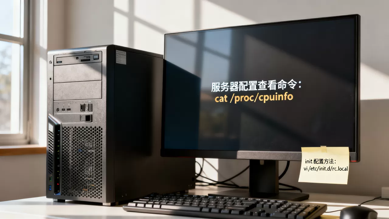 服务器配置怎么查看，服务器配置init怎么配置方法