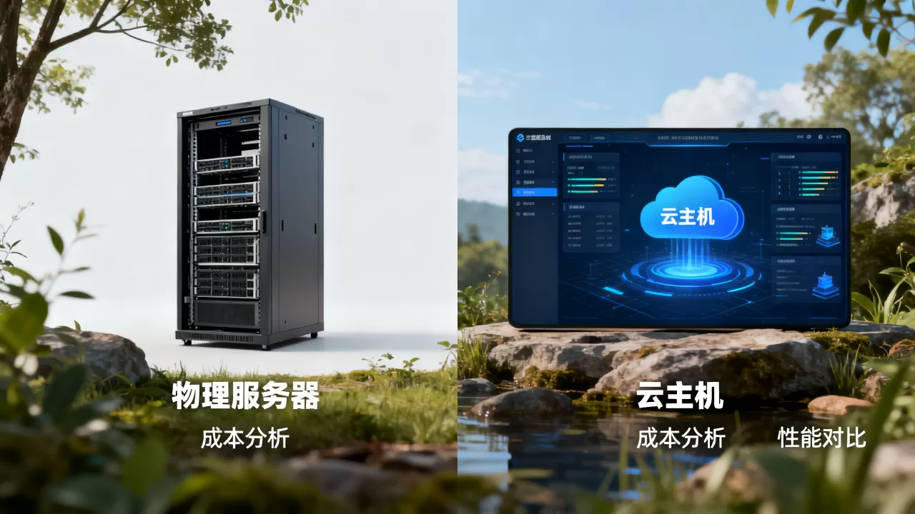 粤东西北企业上云选物理服务器还是云主机？,哪个更划算？