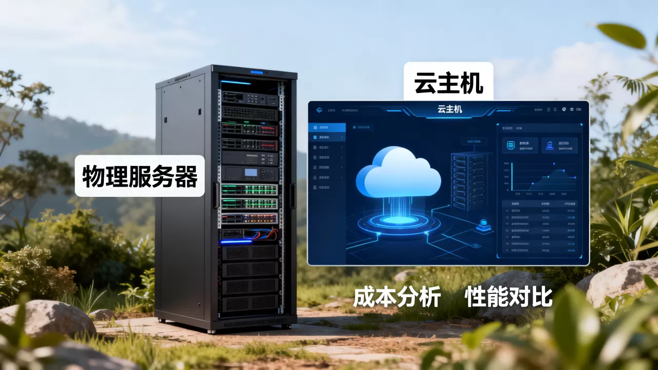 粤东西北企业上云选物理服务器还是云主机？,哪个更划算？