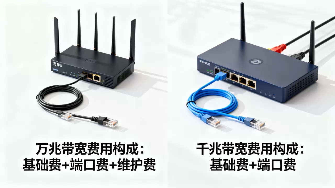 贵阳万兆与千兆带宽租用费用构成有何差异,哪个更划算? 贵阳万兆与千兆带宽租用费用构成有何差异,哪个更划算?