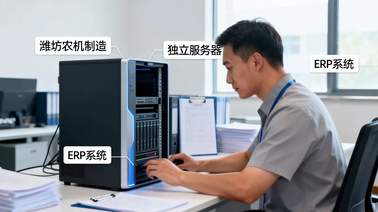 潍坊农机制造企业租独立服务器跑ERP系统 潍坊农机制造企业租独立服务器跑ERP系统