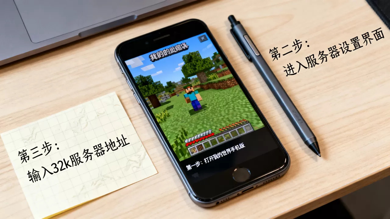 我的世界手机版32k服务器怎么弄,具体步骤是什么? 我的世界手机版32k服务器怎么弄,具体步骤是什么?