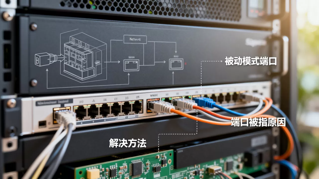FTP服务器被动模式端口被指是什么原因，怎么解决？
