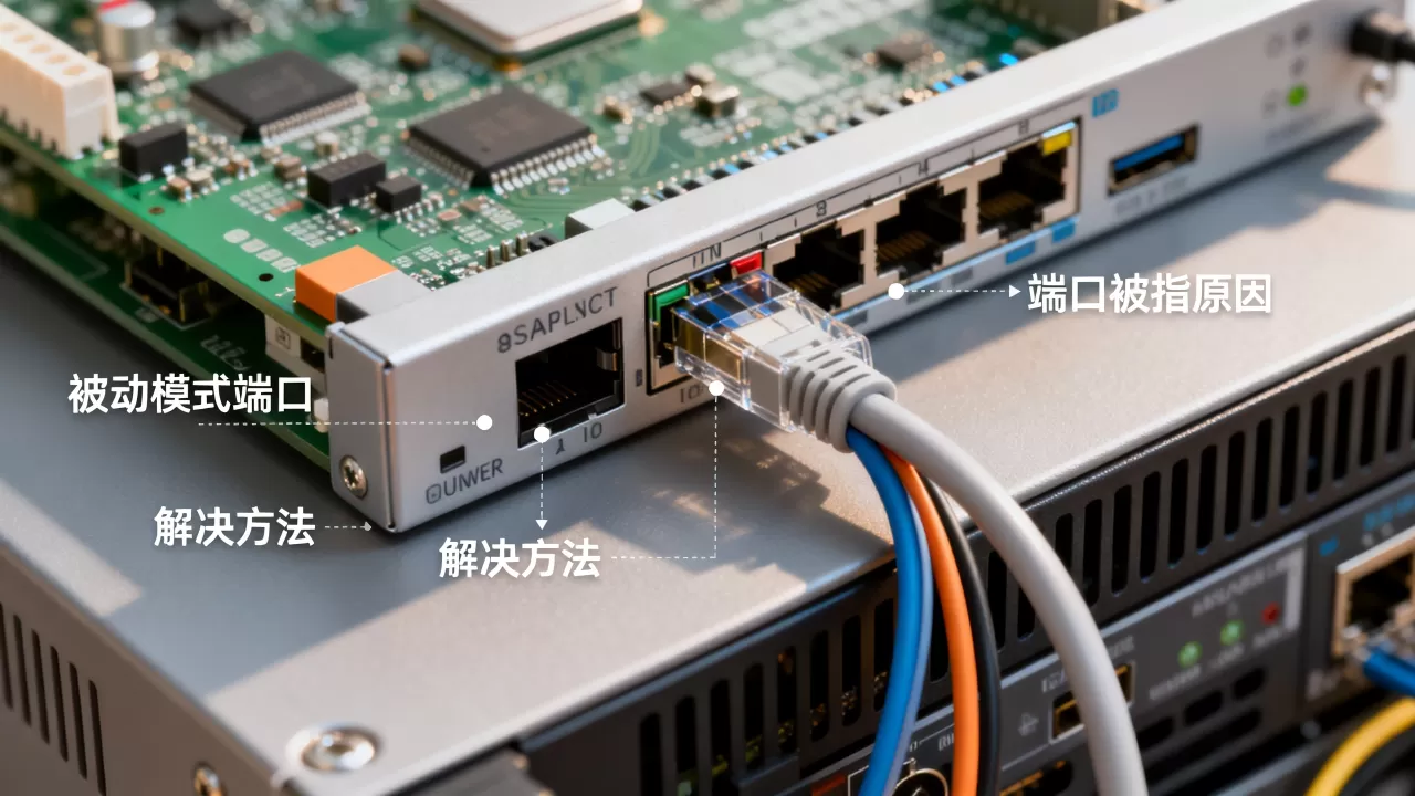 FTP服务器被动模式端口被指是什么原因，怎么解决？