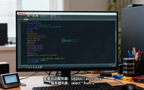 Oracle客户端都启动了哪些服务器，怎么查看？