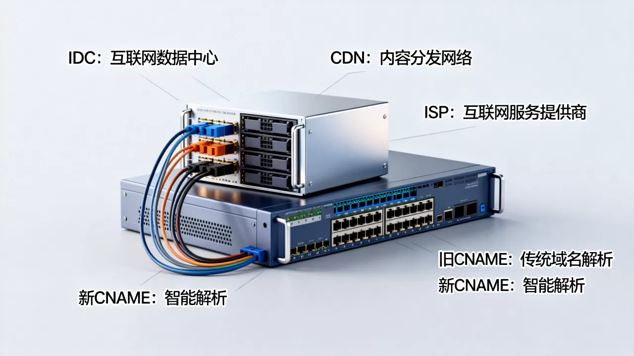 idccdnisp的区别是什么?,新旧CNAME有何不同? idccdnisp的区别是什么?,新旧CNAME有何不同?
