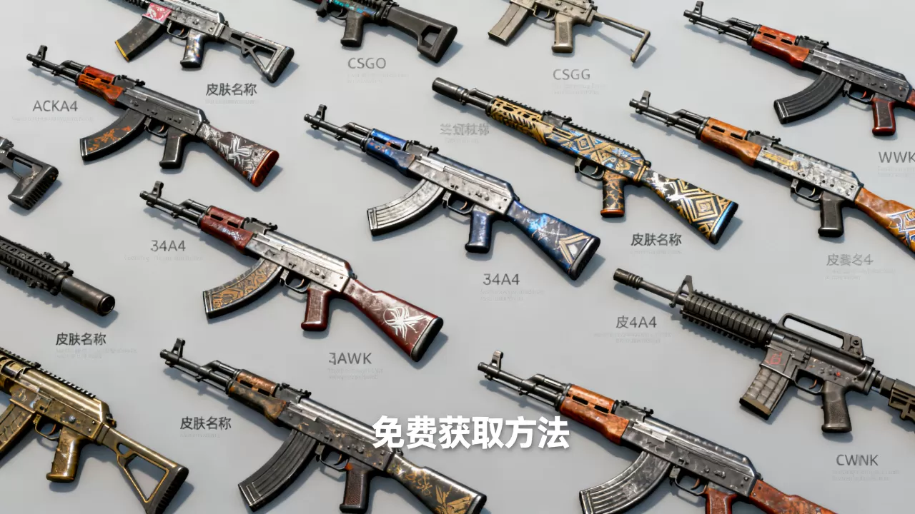 CSGO社区服务器全皮肤都有哪些，怎么免费获取？