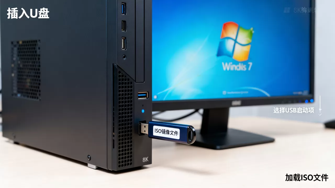 如何用U盘ISO给服务器装Win7?,怎么安装Win7系统 如何用U盘ISO给服务器装Win7?,怎么安装Win7系统