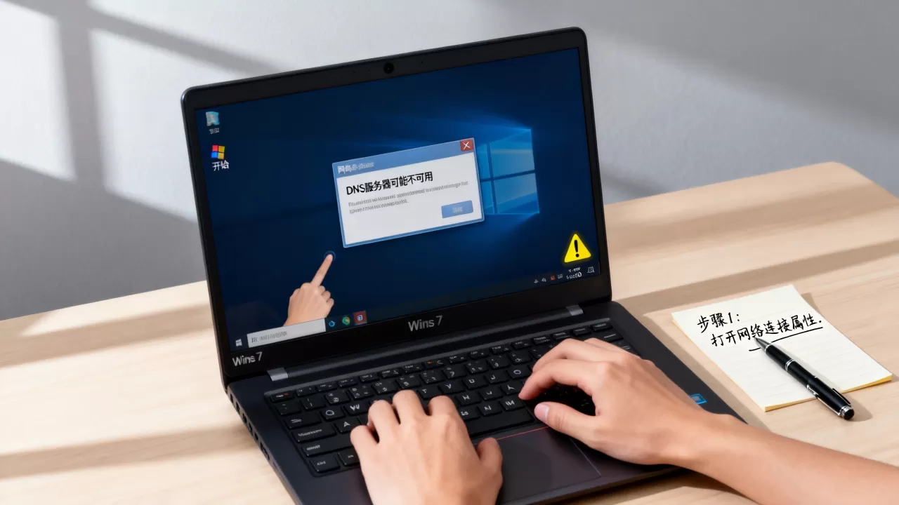 dns服务器可能不可用怎么解决？，win7系统如何修复？