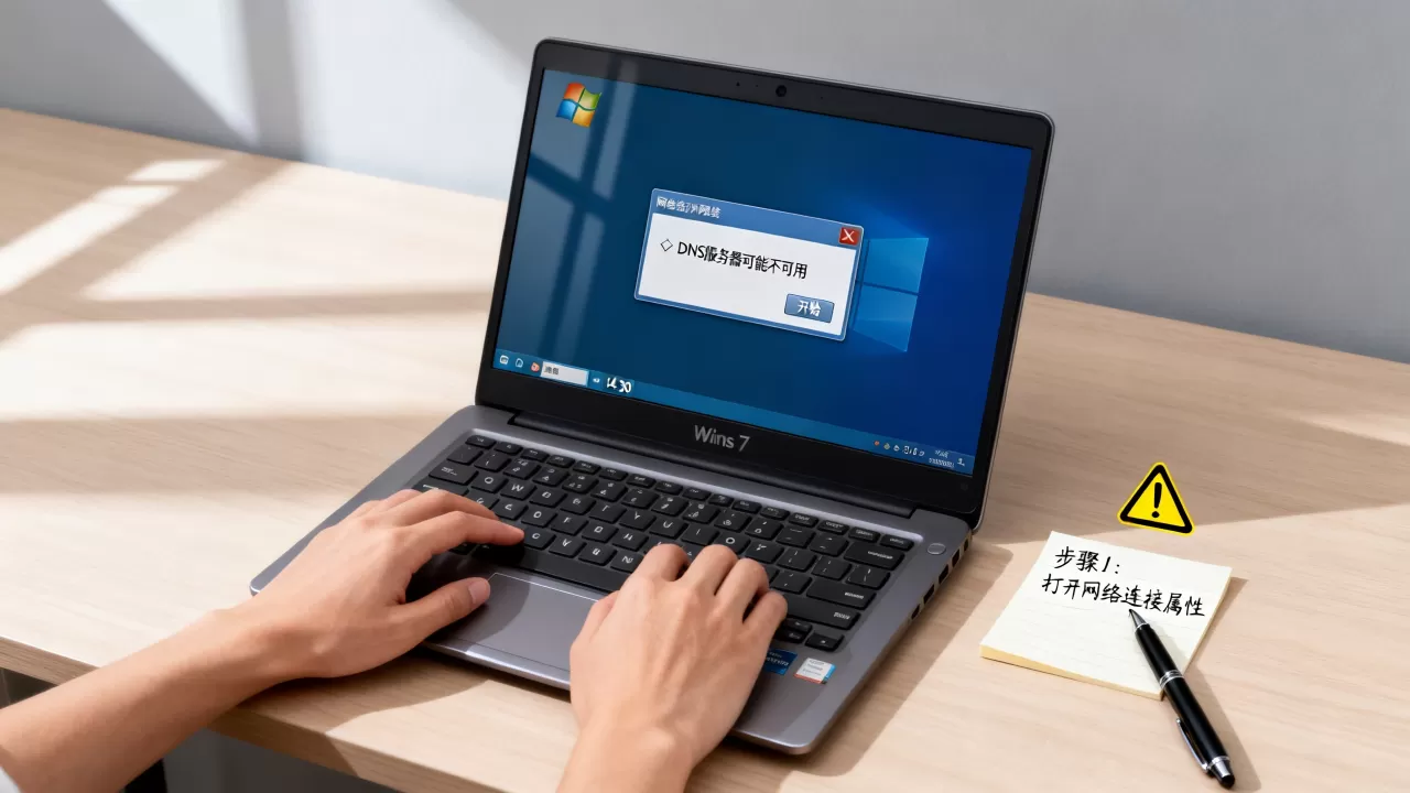 dns服务器可能不可用怎么解决？，win7系统如何修复？