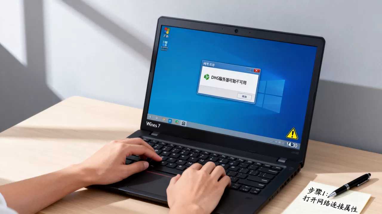 dns服务器可能不可用怎么解决？，win7系统如何修复？