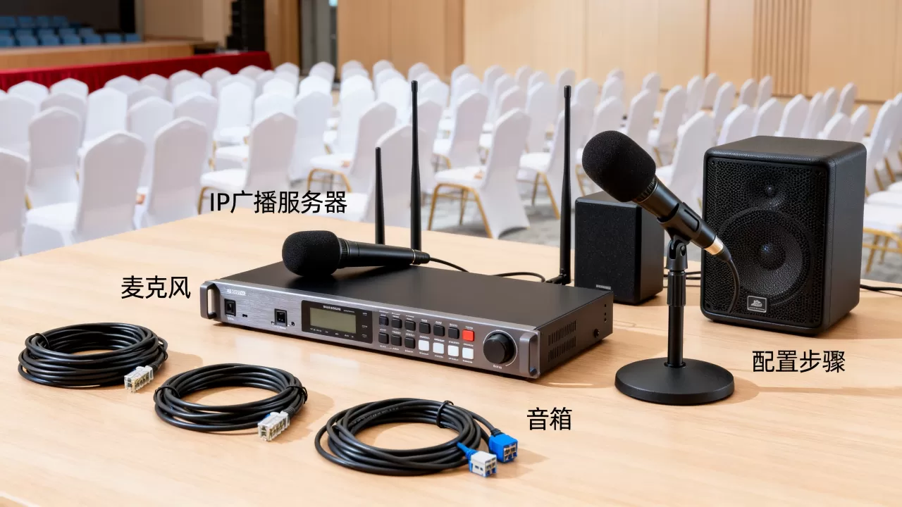 IP广播服务器如何配置，广播会场设置方法？