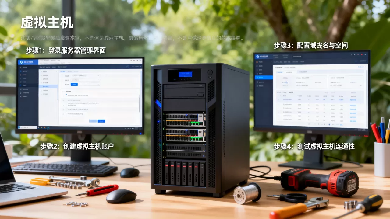 服务器建虚拟主机如何操作？，具体步骤有哪些？