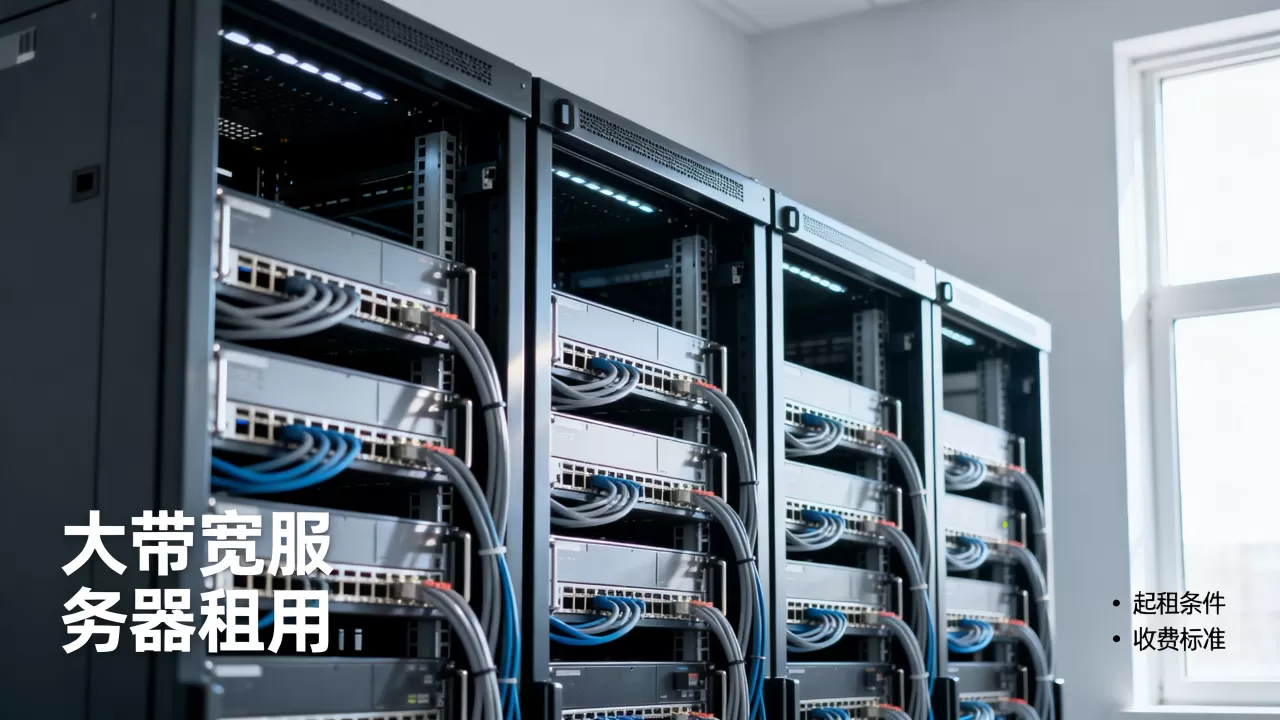中山大带宽服务器租用怎么才能起租，怎么收费