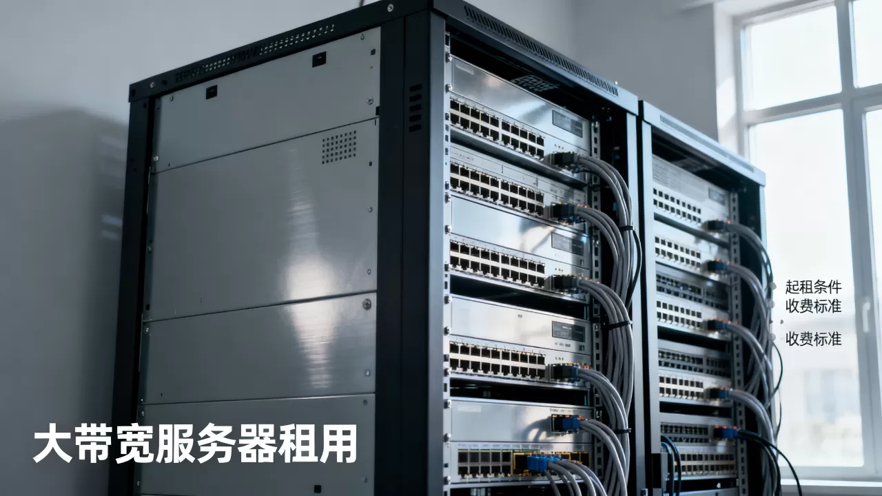 中山大带宽服务器租用怎么才能起租，怎么收费