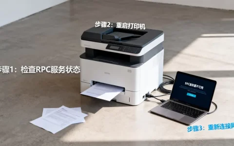 打印机显示RPC服务器不可用怎么办，怎么修复