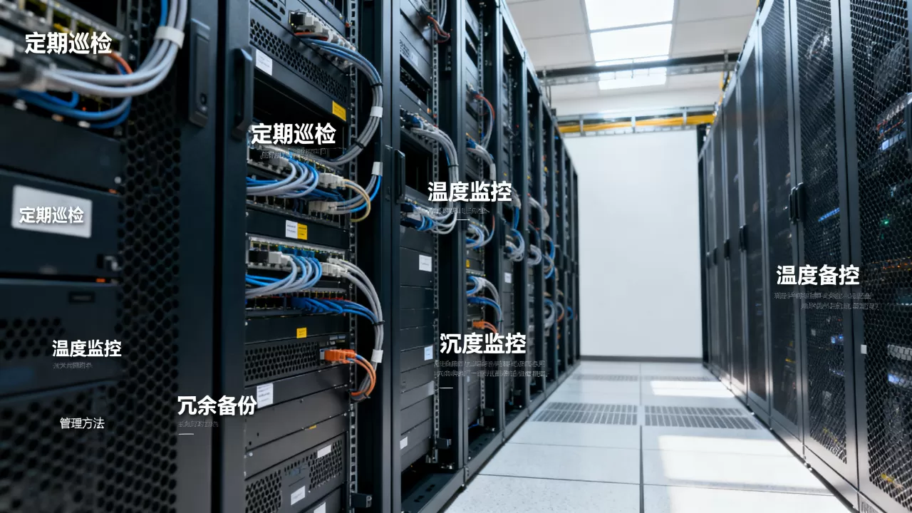 IDC机房服务器管理有哪些方法，如何高效管理机房