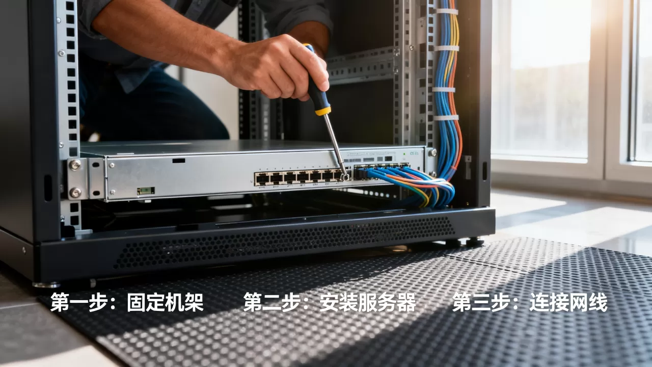 服务器如何架设，上架设备怎么操作？