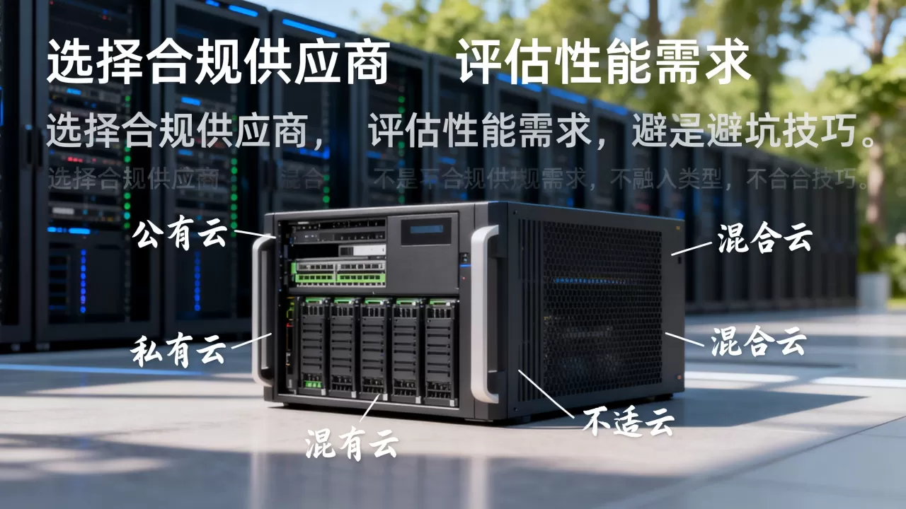 你知道哪些云不适合做服务器吗，怎么避坑？