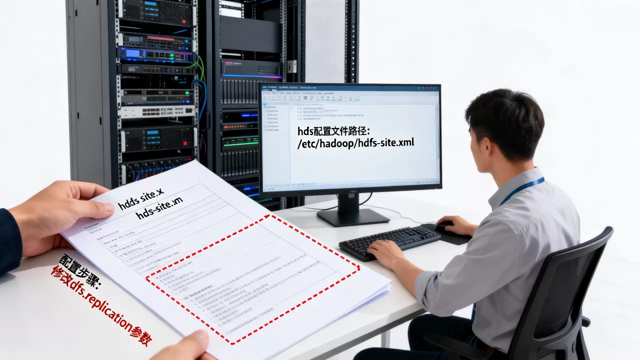 服务器连hdfs配置文件怎么设置？，hdfs配置文件在哪？