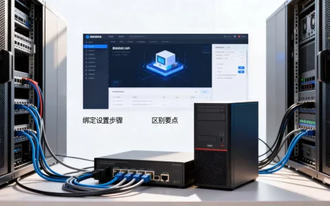 服务器和虚拟主机的绑定怎么设置，有什么区别？
