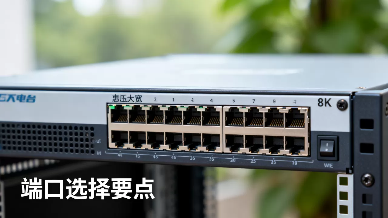 惠州大带宽服务器端口怎么选