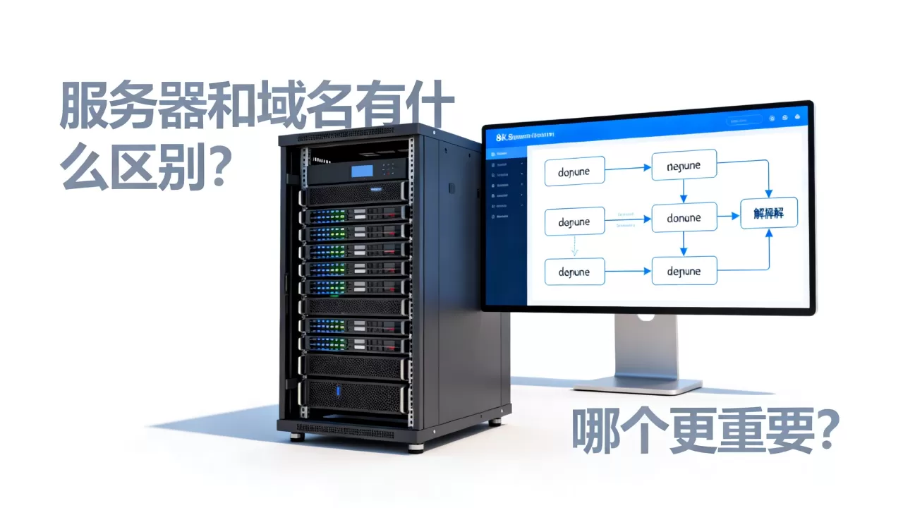 服务器和域名到底有什么区别，哪个更重要？