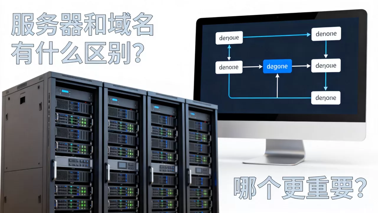 服务器和域名到底有什么区别，哪个更重要？