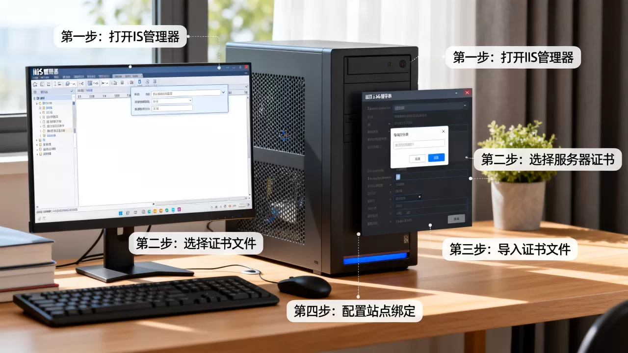 如何配置iis6服务器证书？，有哪些步骤？